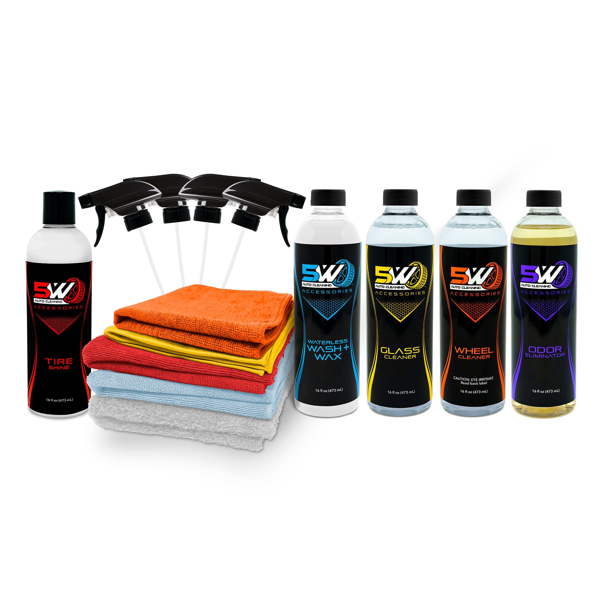 5W Auto Exterior Car Care Bundle