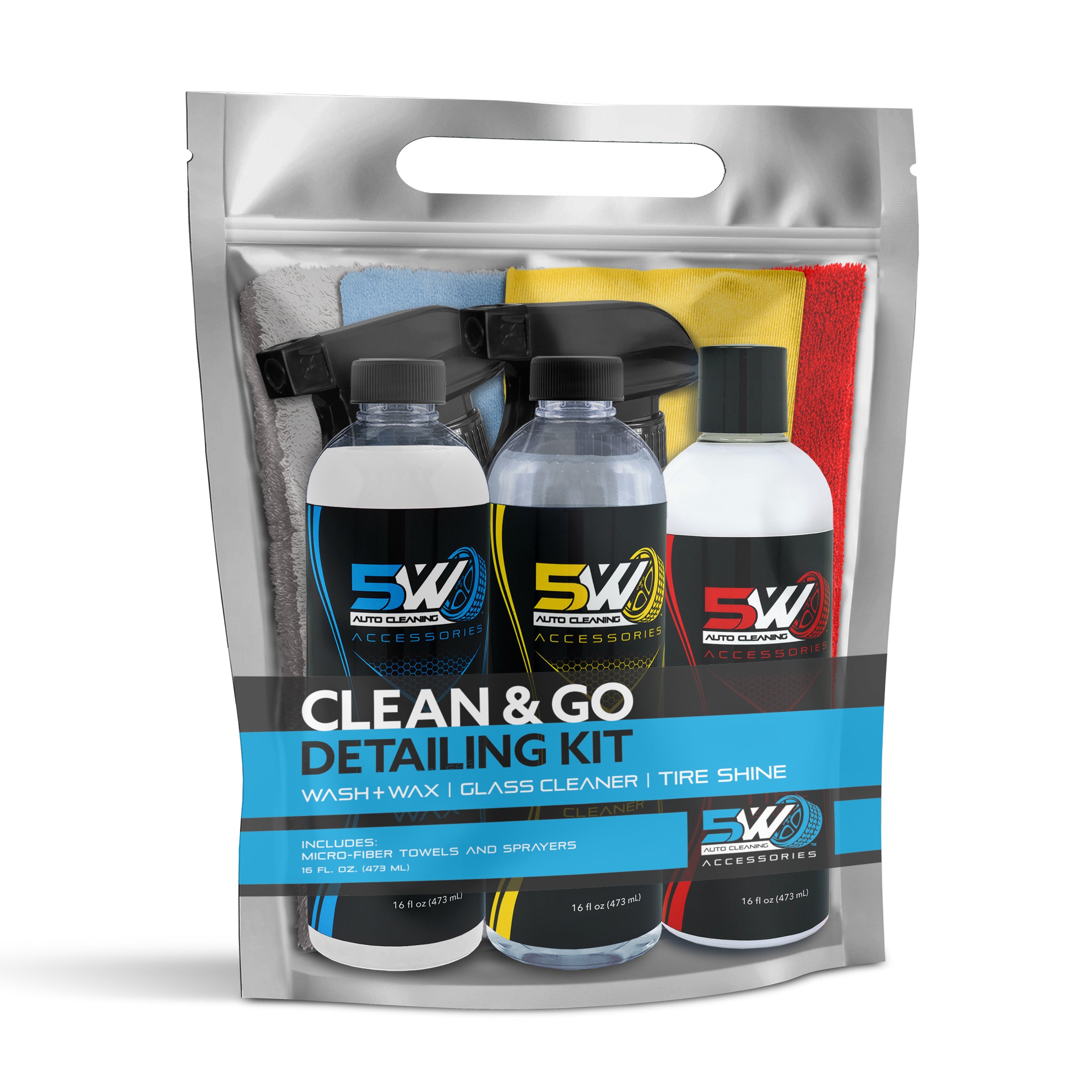 Clean & Go Detailing Kit - Tire Shine
