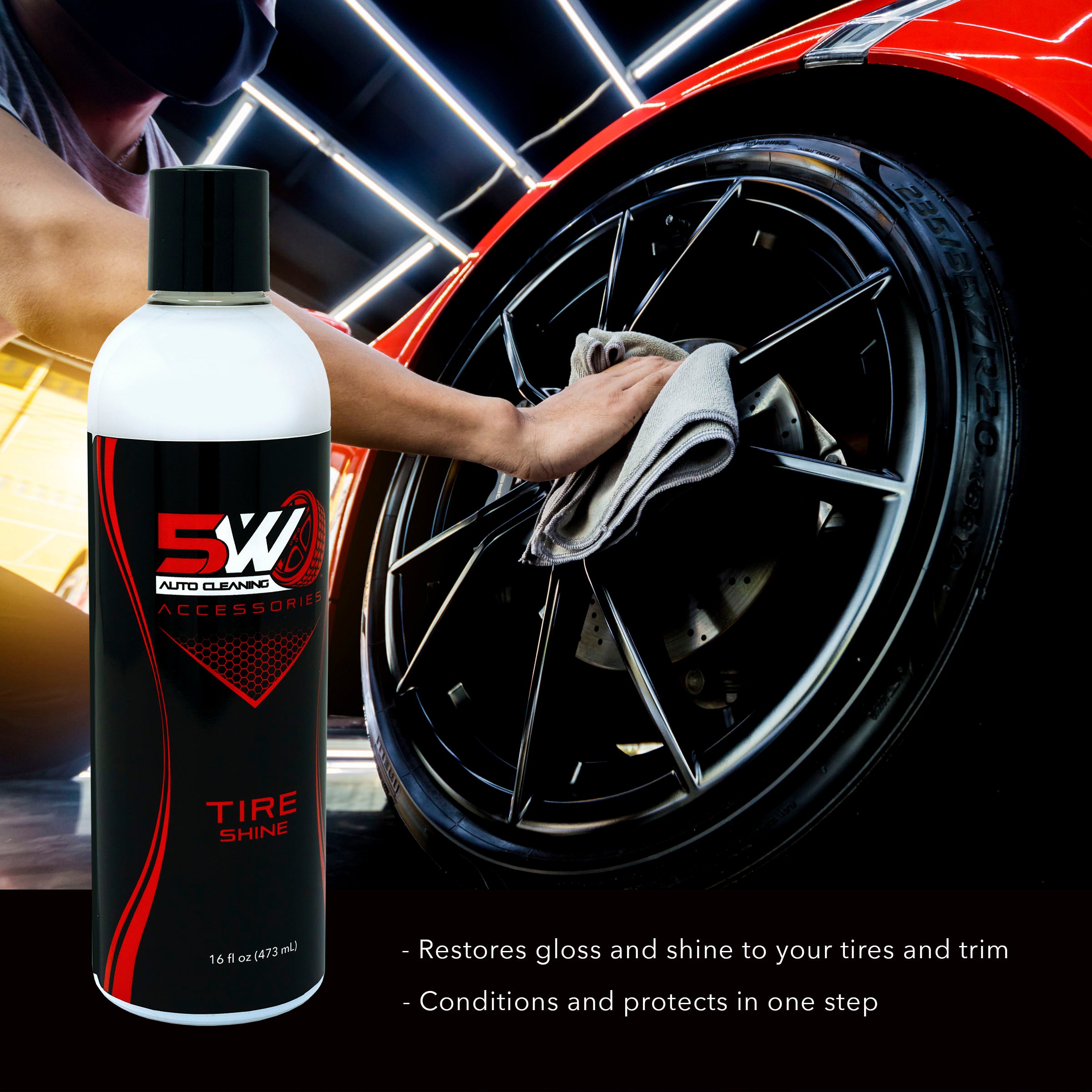 5W Auto Exterior Car Care Bundle