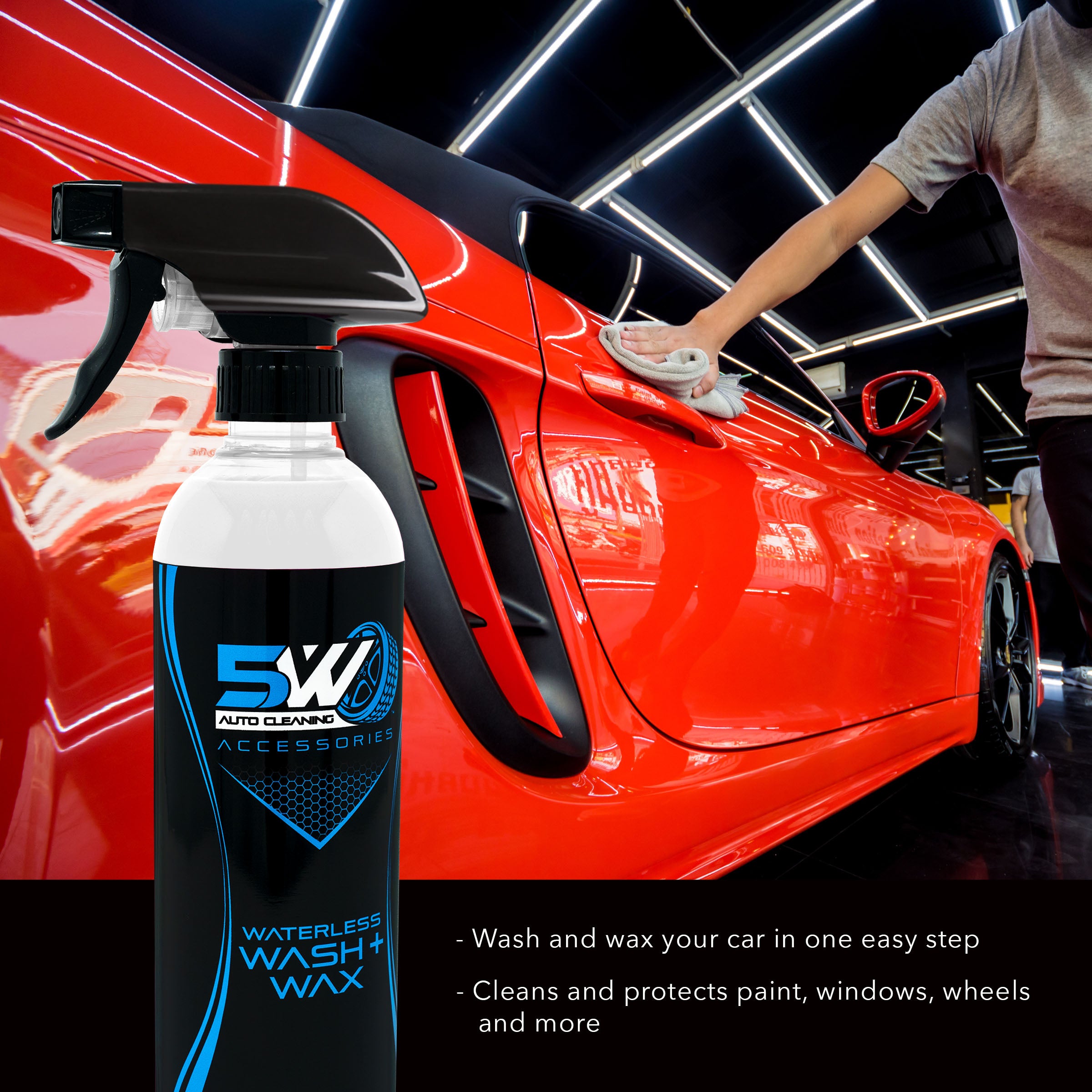 5W Auto Exterior Car Care Bundle