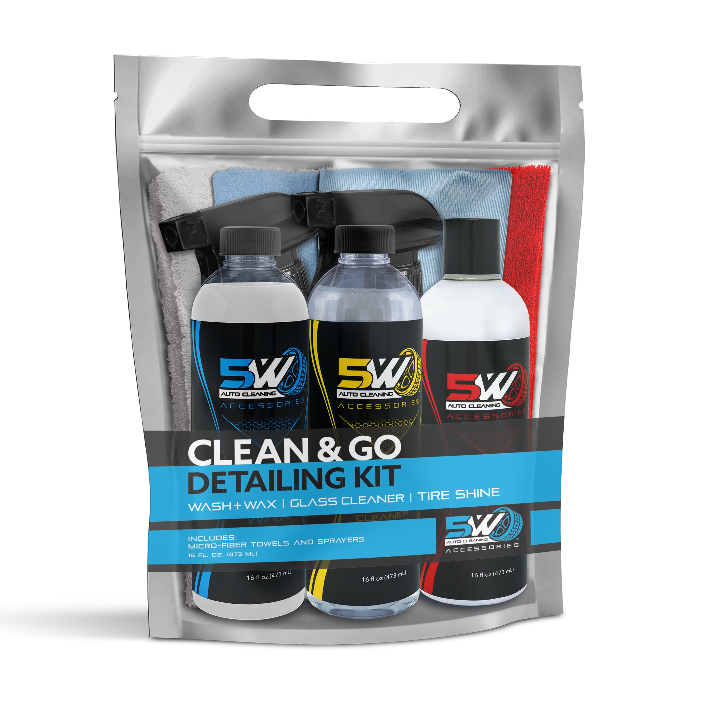 Clean & Go Detailing Kit - Tire Shine