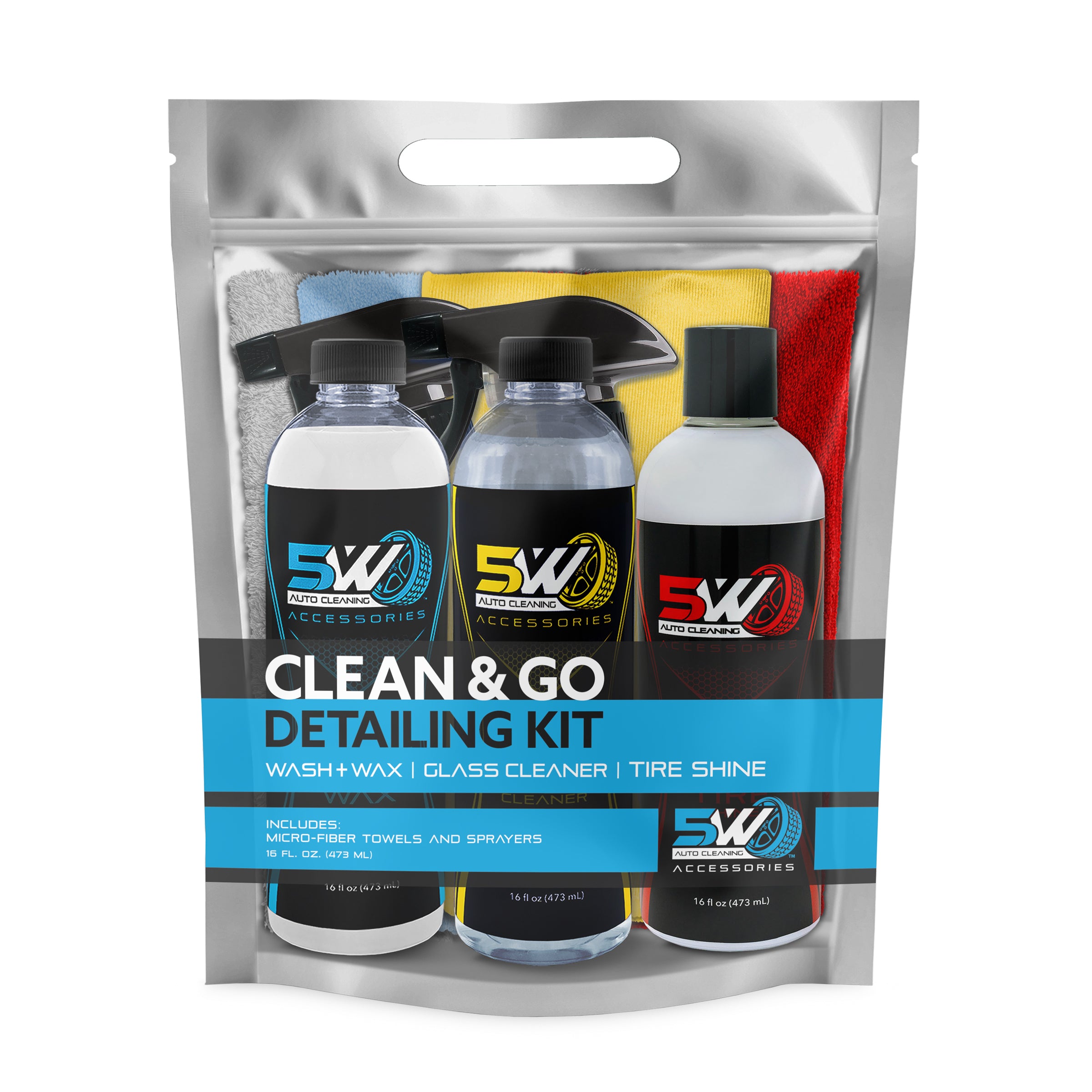 Clean & Go Detailing Kit - Tire Shine