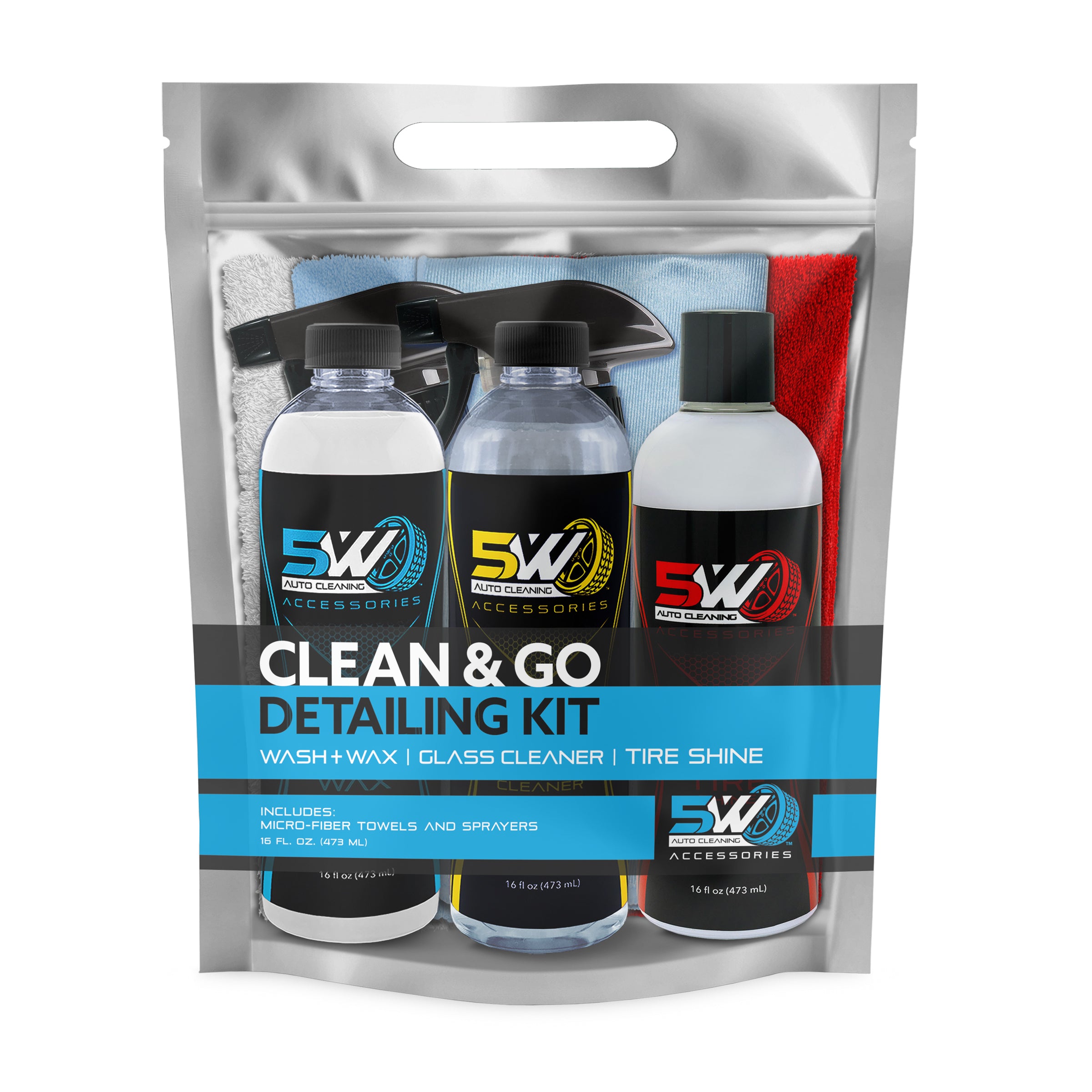 Clean & Go Detailing Kit - Tire Shine