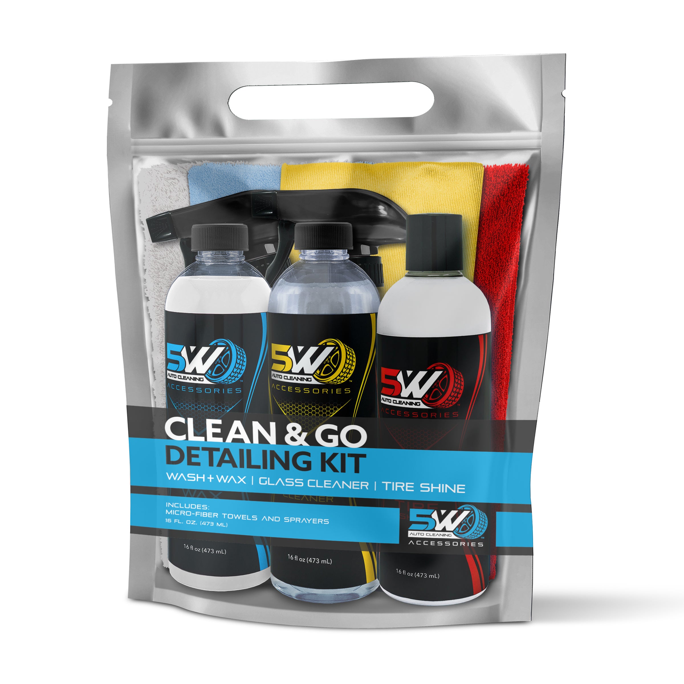 Clean & Go Detailing Kit - Tire Shine