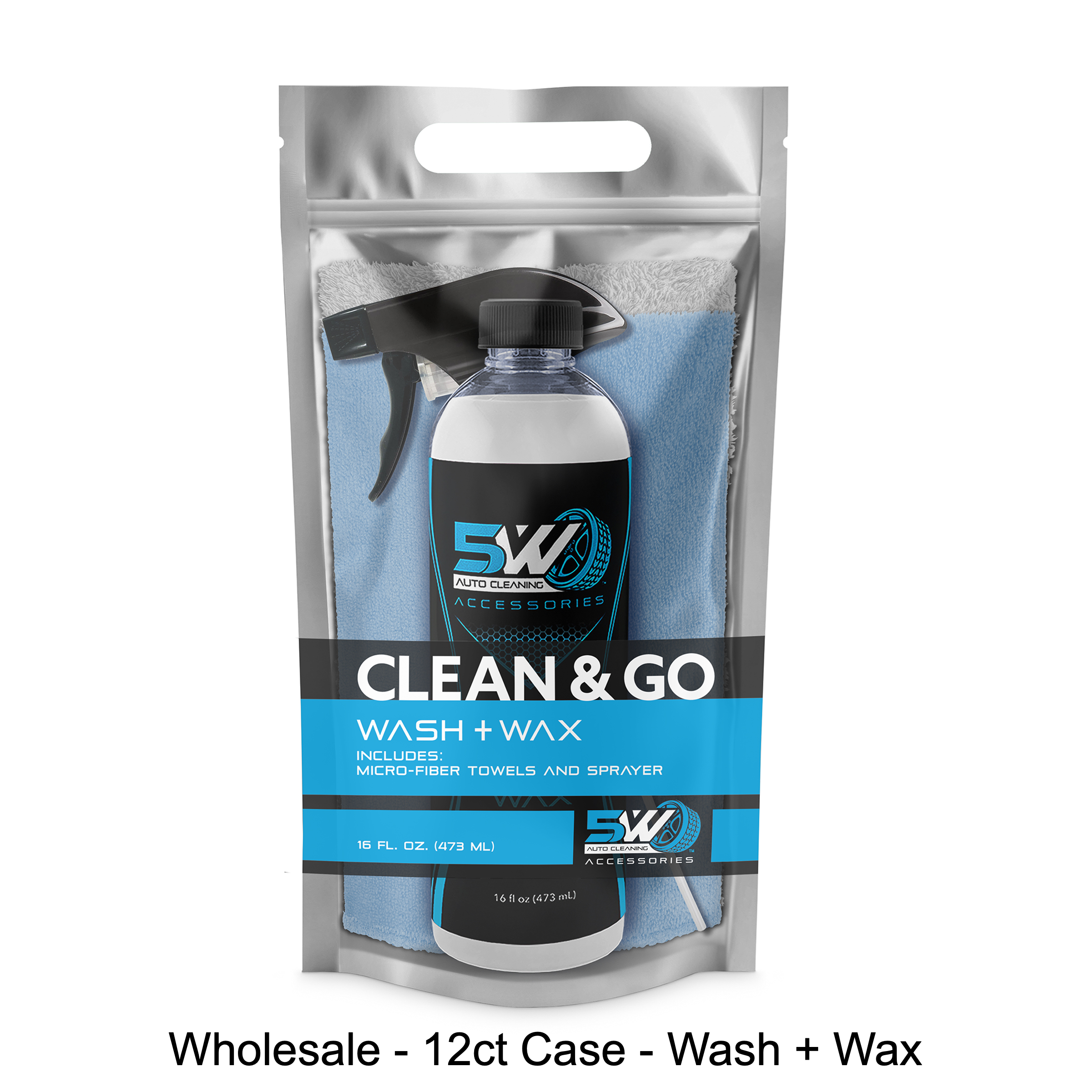 Wholesale - 12ct Case - Wash + Wax